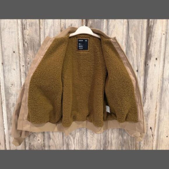 Under Armour Expanse Fleece-Lined Bomber Jacket- Camel/Coyote Size Medium - Picture 4 of 7